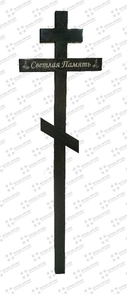 Крест сосновый "Светлая память" 220см